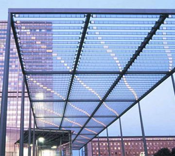 ورقهای تخت پلی کربنات در طراحی معماری