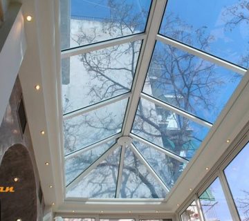 سقف نورگیر پلی کربنات