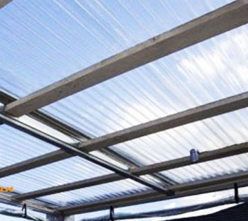 استفاده از نورگیر پلی کربنات در رستوران