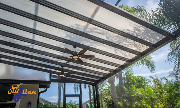 ورق های تخت پلی کربنات در وسایل روشنایی