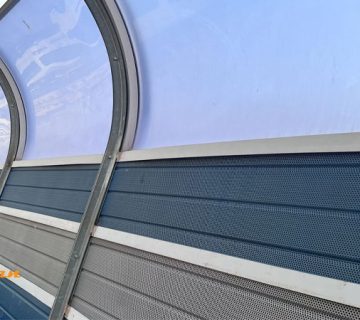 پلی کربنات دیوار صوتی