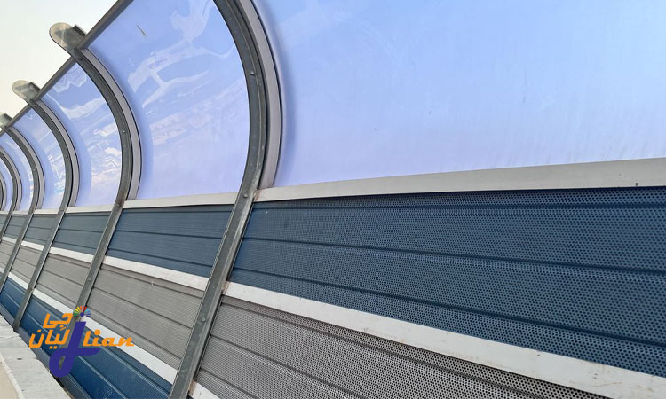 پلی کربنات دیوار صوتی