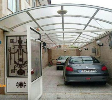 پلی کربنات برای سقف پارکینگ