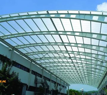 ورق پلی کربنات ذوزنقه