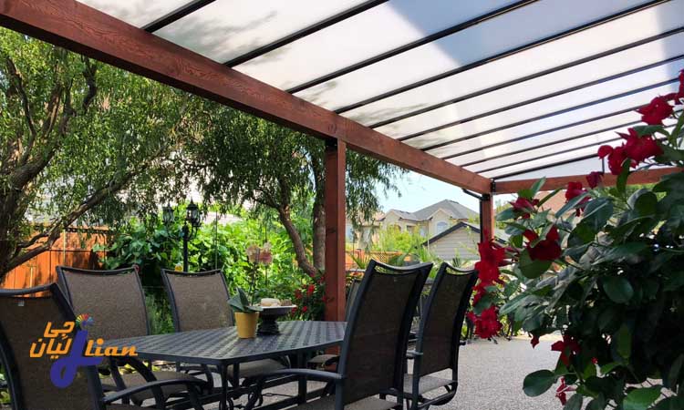 سقف پاسیو گیاهان